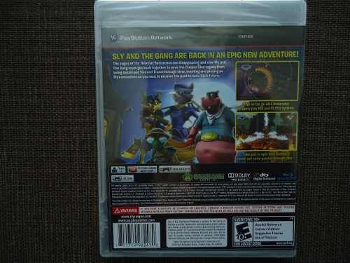 Sly Cooper: Thieves In Time PS3 - Sony PlayStation 3 (PS3) (Sony Computer Entertainment Europe - 1-2) video game collectible [Barcode 711719267850] - Main Image 2