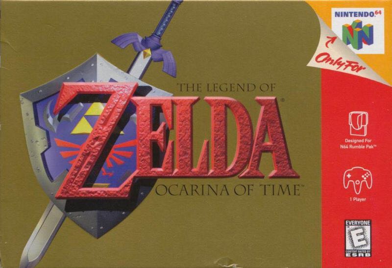 The Legend Of Zelda: Ocarina Of Time - Nintendo 64 (N64) (Nintendo - 1) video game collectible - Main Image 1