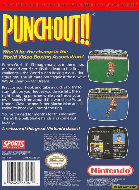 Punch-out!! Featuring Mr. Dream - Nintendo Wii Virtual Console video game collectible - Main Image 2