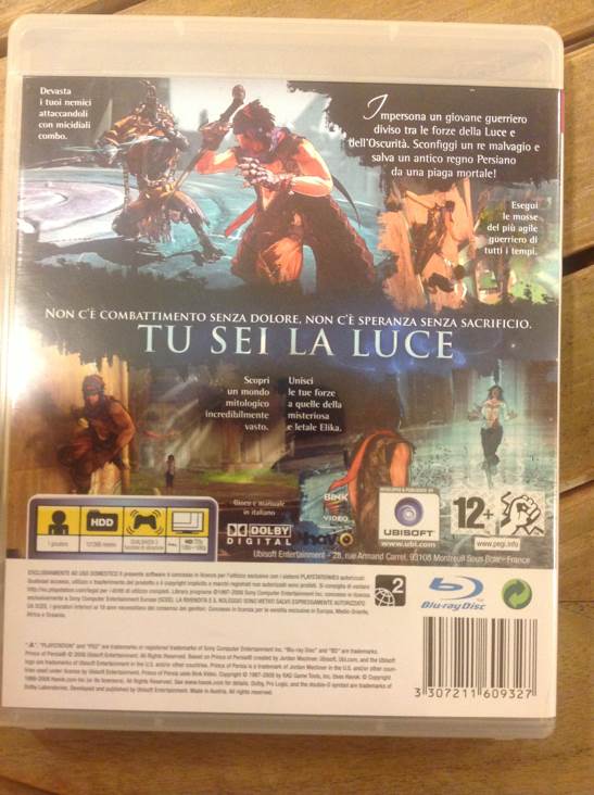 Prince Of Persia - Sony PlayStation 3 (PS3) (Ubisoft - 1) video game collectible [Barcode 3307211609327] - Main Image 2