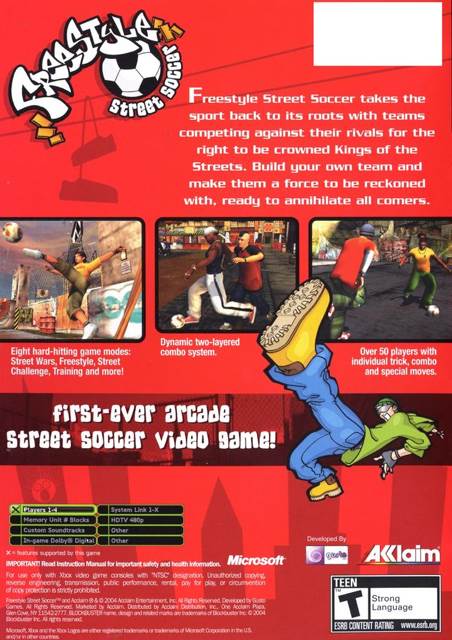 Freestyle Street Soccer - Nintendo GameCube video game collectible - Main Image 2