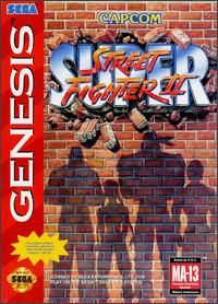 Super Street Fighter II: The New Challengers - Sega Megadrive (Capcom - 1-2) video game collectible - Main Image 1