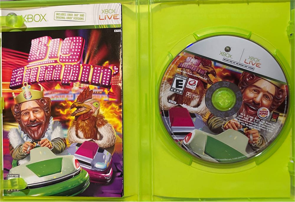 Burger King: Big Bumpin’ - Microsoft Xbox 360 (1-4) video game collectible - Main Image 2