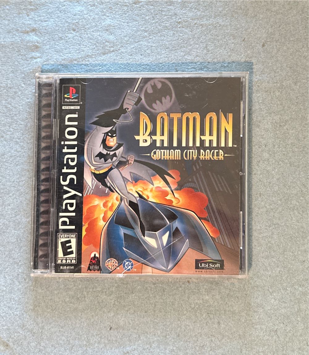 Batman:  Gotham City Racer - Sony PlayStation (Ubisoft/Warner Bros. Interactive Entertainment - 2) video game collectible [Barcode 008888310150] - Main Image 3