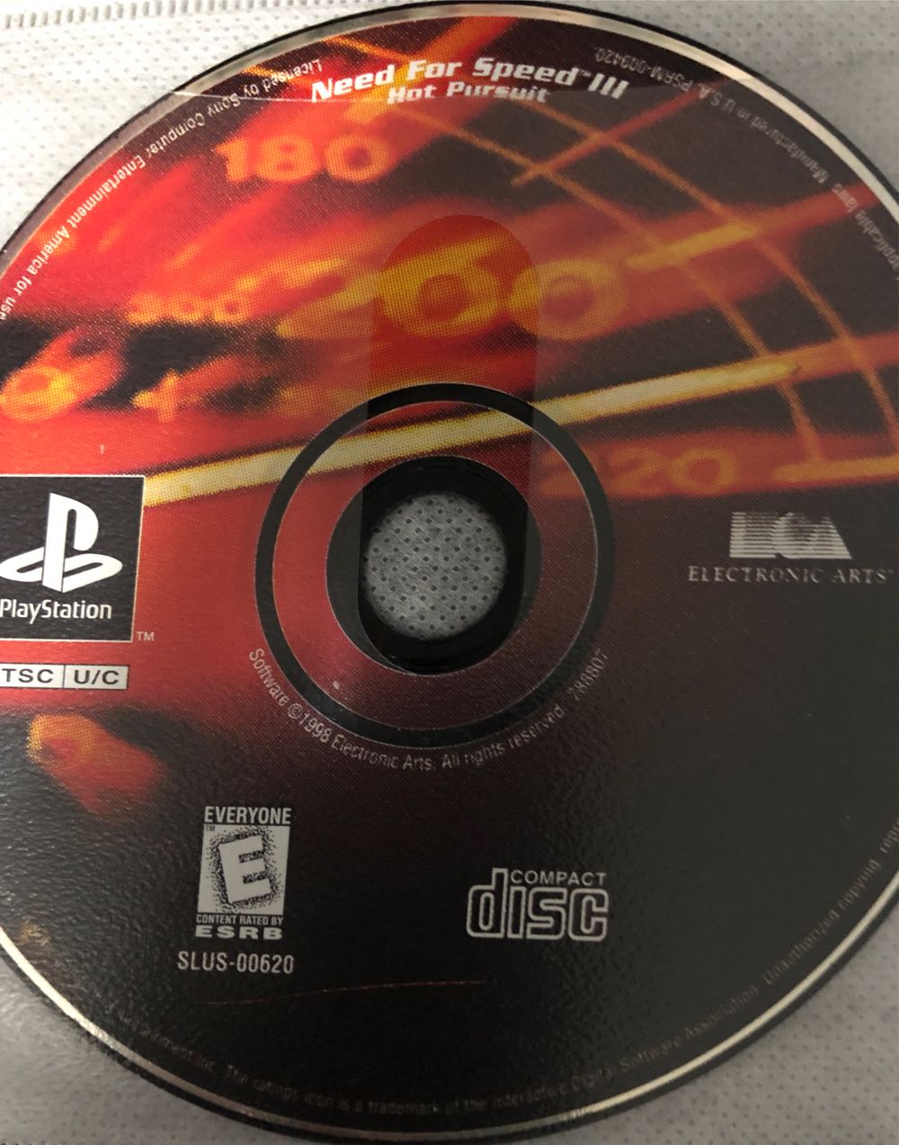 Need For Speed III: Hot Pursuit - PS1 1.0 - Sony PlayStation (EA - 2 Players) video game collectible - Main Image 4
