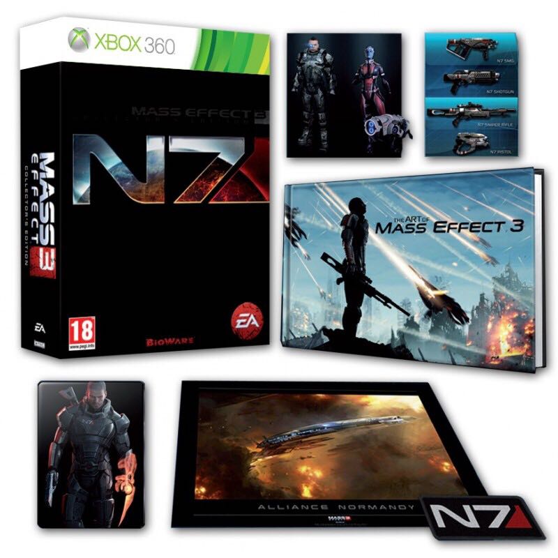 Mass Effect 3 Collector’s Edition - Microsoft Xbox 360 (EA - 1) video game collectible [Barcode 5030934105071] - Main Image 2