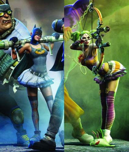 Gotham City Impostors - Microsoft Xbox 360 (Leaderboards - 12) video game collectible - Main Image 2