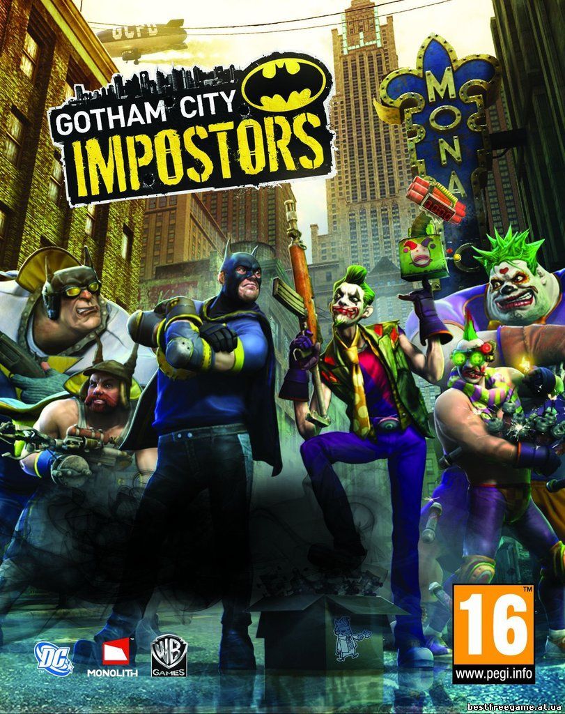 Gotham City Impostors - Microsoft Xbox 360 (Warner Bros Interactive Entertainment - 1-12) video game collectible - Main Image 1