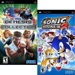 Sega Fun Pack - Sony PlayStation Portable (PSP) video game collectible [Barcode 010086660272] - Main Image 1