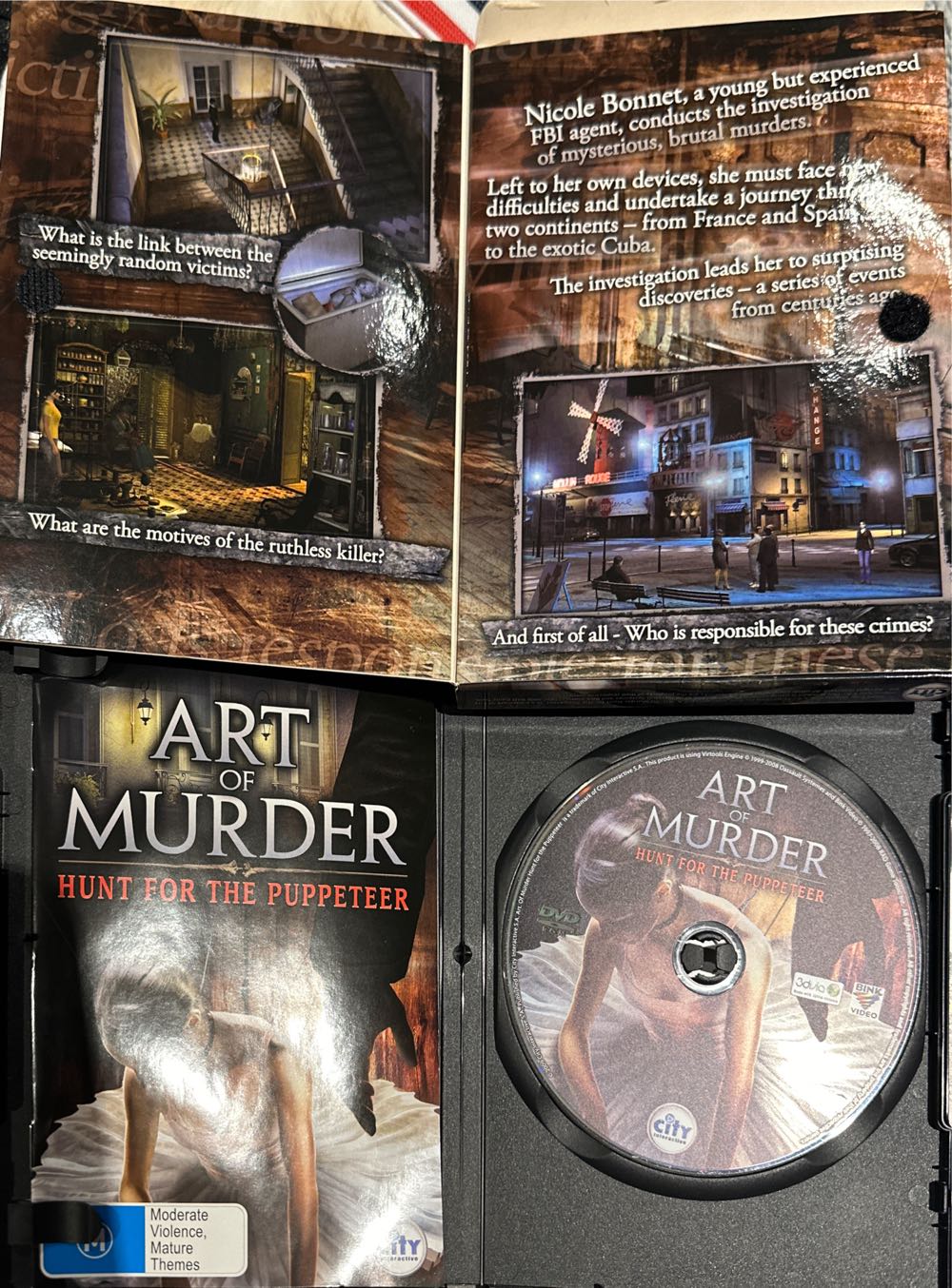 Art Of Murder: Hunt For The Puppeteer - PC video game collectible [Barcode 5906961196521] - Main Image 3