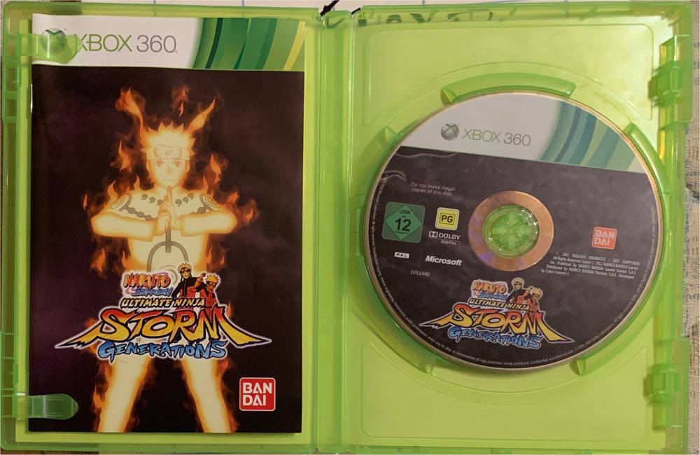 Naruto Shippuden: Ultimate Ninja Storm Generations - Microsoft Xbox 360 (Bandai Namco Games - 2) video game collectible [Barcode 3391891959421] - Main Image 3