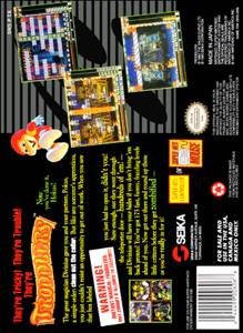 Troddlers - Nintendo Super Nintendo Entertainment System (SNES) (Seika) video game collectible [Barcode 044499006068] - Main Image 2