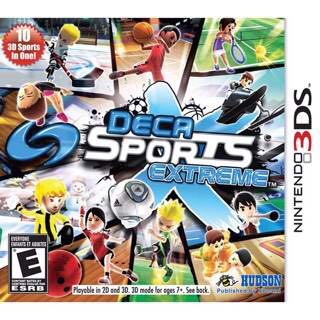 Deca Sports Extreme - Nintendo 3DS (Konami - 1) video game collectible [Barcode 0083717241850] - Main Image 1