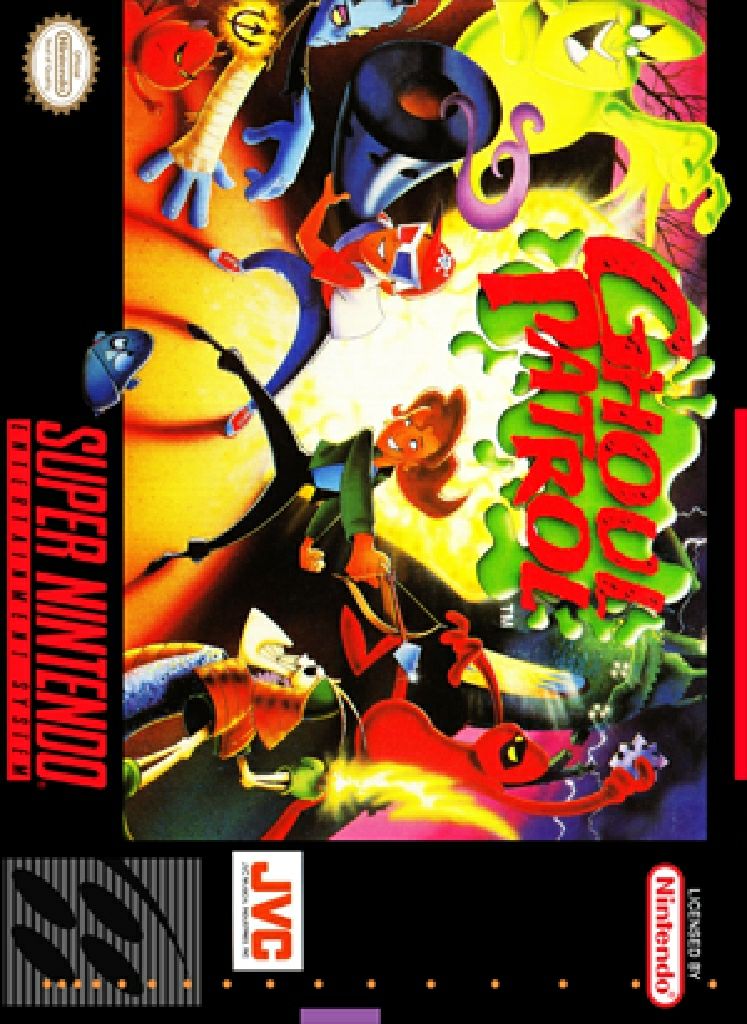 Ghoul Patrol - Nintendo Super Nintendo Entertainment System (SNES) (JVC) video game collectible - Main Image 2