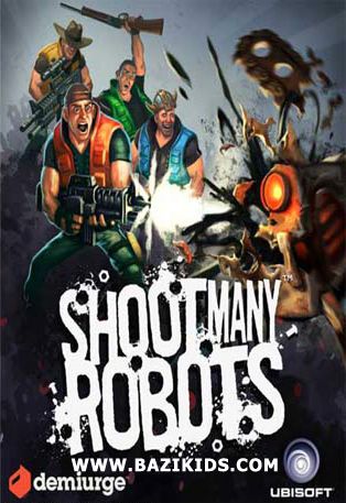 Shoot Many Robots - Microsoft Xbox 360 video game collectible - Main Image 1
