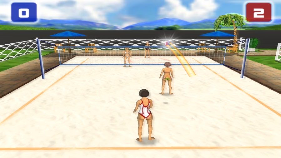 Power Volleyball - Sony PlayStation 2 (PS2) (Pheonix Games group - 1-2) video game collectible [Barcode 8717774870037] - Main Image 2