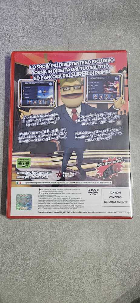 Buzz!: Il Superquiz - Sony PlayStation 2 (PS2) video game collectible - Main Image 2