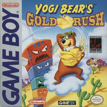 Yogi Bear’s Gold Rush - Nintendo Game Boy video game collectible - Main Image 1