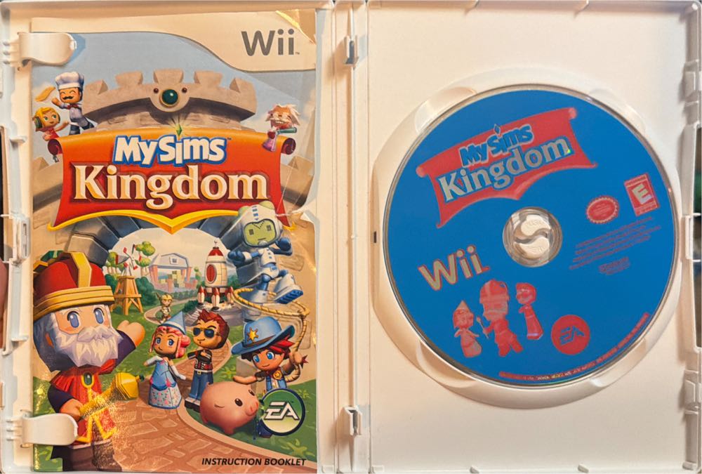 My Sims: Kingdom - Nintendo Wii (EA Games - 1) video game collectible [Barcode 014633155501] - Main Image 3