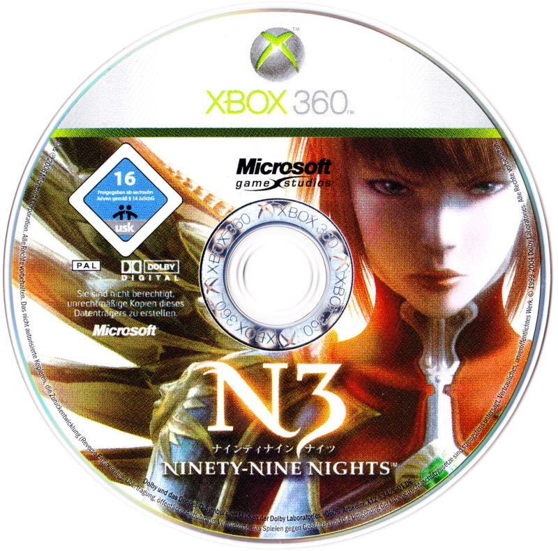 N3 /Ninety Nine Nights - Microsoft Xbox 360 (Microft Studios) video game collectible [Barcode 882224223294] - Main Image 2