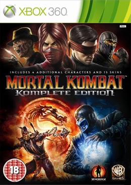 Mortal Kombat Komplete Edition - Microsoft Xbox 360 (WB Games - 2) video game collectible [Barcode 037897025069] - Main Image 1