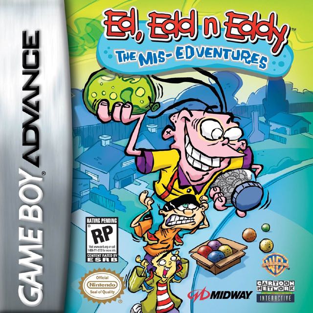 Ed, Edd n Eddy: The Mis-Edventures - Nintendo Game Boy Advance (GBA) (Midway - 1 Players) video game collectible - Main Image 1