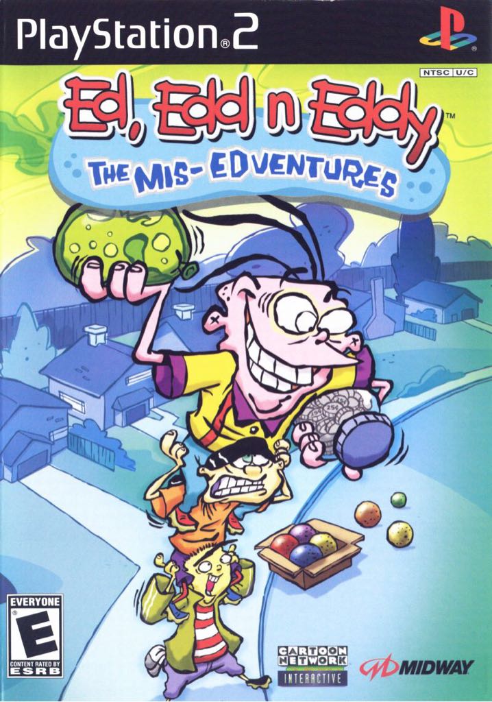 Ed, Edd n Eddy: The Mis-Edventures - Sony PlayStation 2 (PS2) video game collectible - Main Image 1