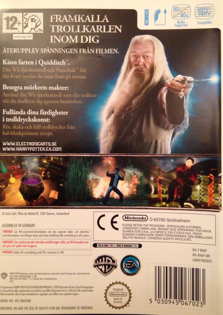 Harry Potter och halvblodsprinsen - Nintendo Wii video game collectible - Main Image 2