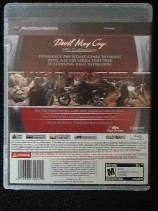 Devil May Cry: HD Collection - Sony PlayStation 3 (PS3) (Capcom - 1) video game collectible - Main Image 2