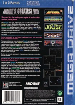 Arcade’s Greatest Hits - Sega Mega Drive video game collectible - Main Image 2