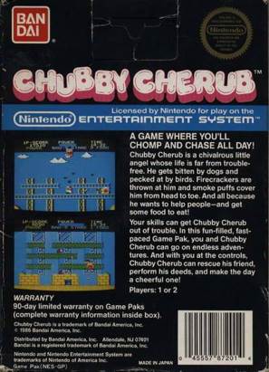 Chubby Cherub - Nintendo Entertainment System (NES) video game collectible - Main Image 2