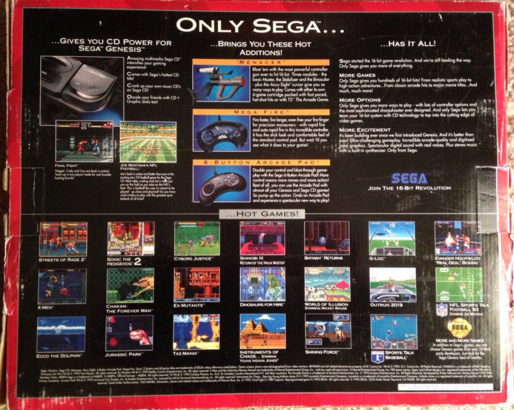 Sega Genesis The CORE System - Sega Genesis (Mega Drive) (Sega - 2) video game collectible - Main Image 2