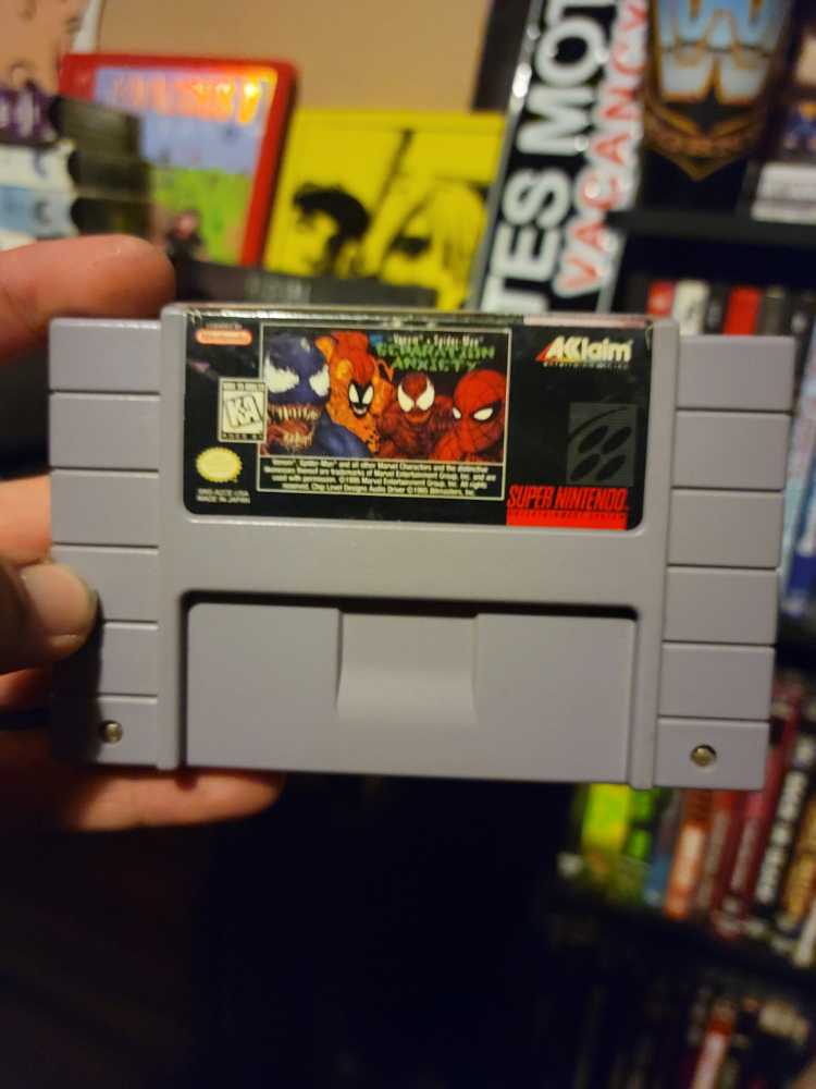 Spider-man & Venom: Seperation Anxiety - Nintendo Super Nintendo Entertainment System (SNES) (Acclaim - 2) video game collectible - Main Image 2