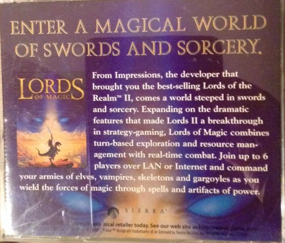 Lords Of The Realm II - PC (Sierra) video game collectible - Main Image 2