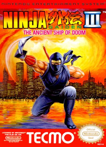 Ninja Gaiden III - Nintendo Entertainment System (NES) video game collectible - Main Image 1