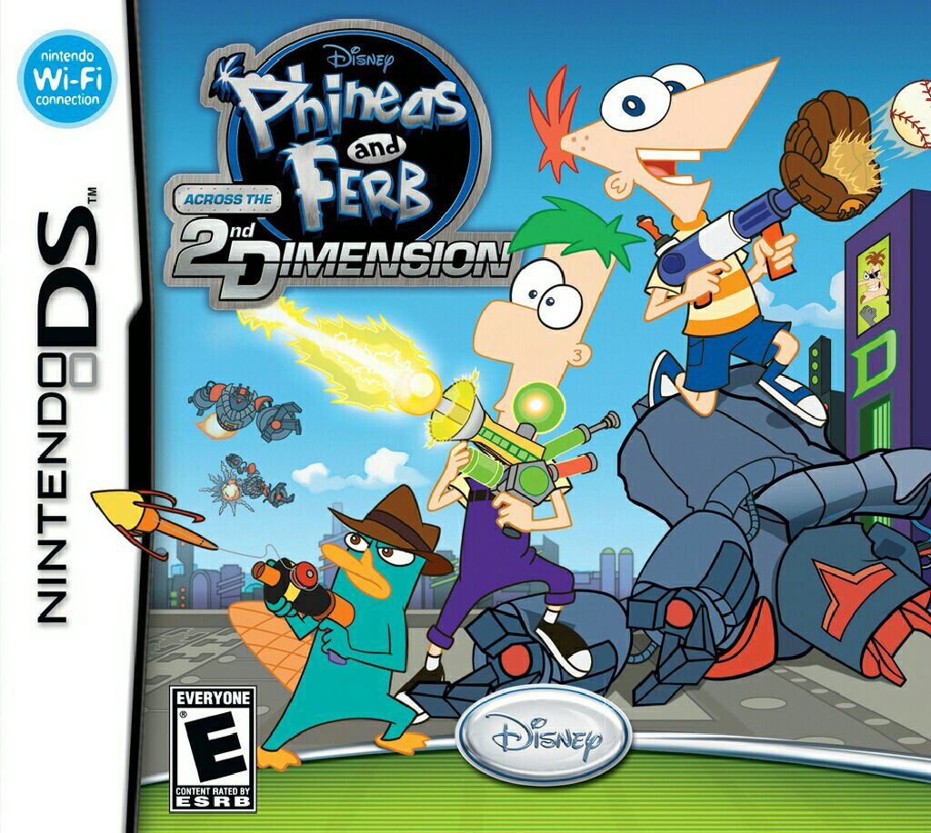 Phineas and Ferb: Across The 2nd Dimension(CARTRIDGE ONLY!!!) - Nintendo DS video game collectible - Main Image 1