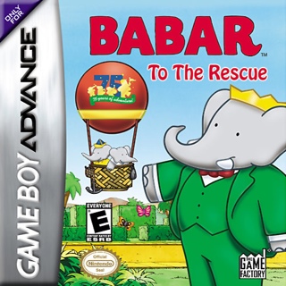 Babar To The Rescue - Nintendo Game Boy Advance (GBA) (1) video game collectible - Main Image 1