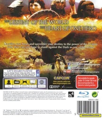 Dragons Dogma - Sony PlayStation 3 (PS3) (Capcom) video game collectible [Barcode 013388922062] - Main Image 2