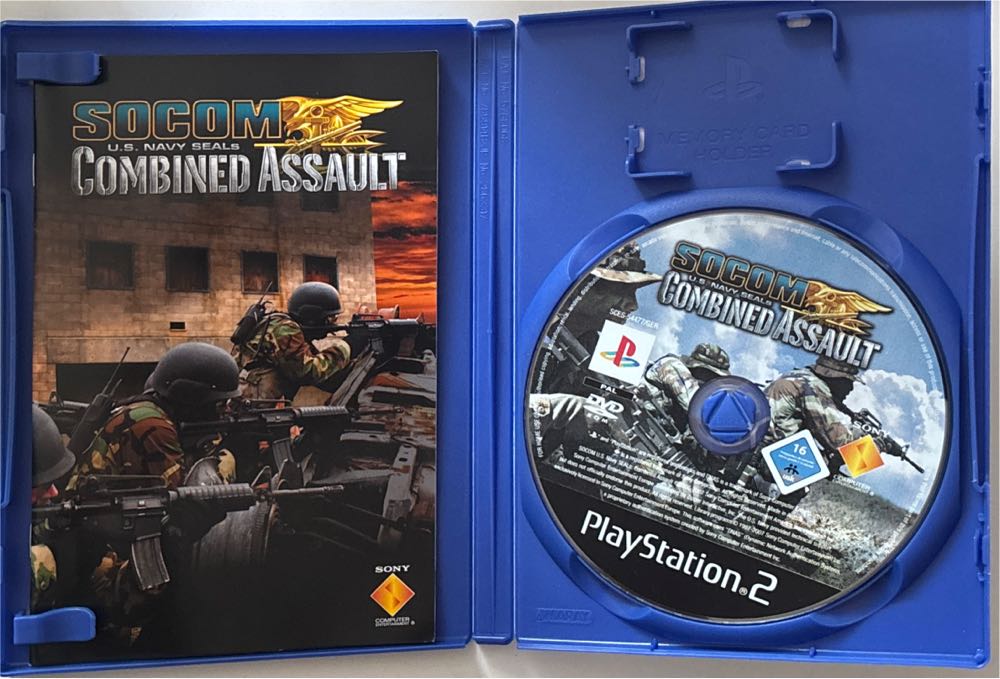Socom US Navy Seals Combined Assault - Sony PlayStation 2 (PS2) video game collectible - Main Image 3