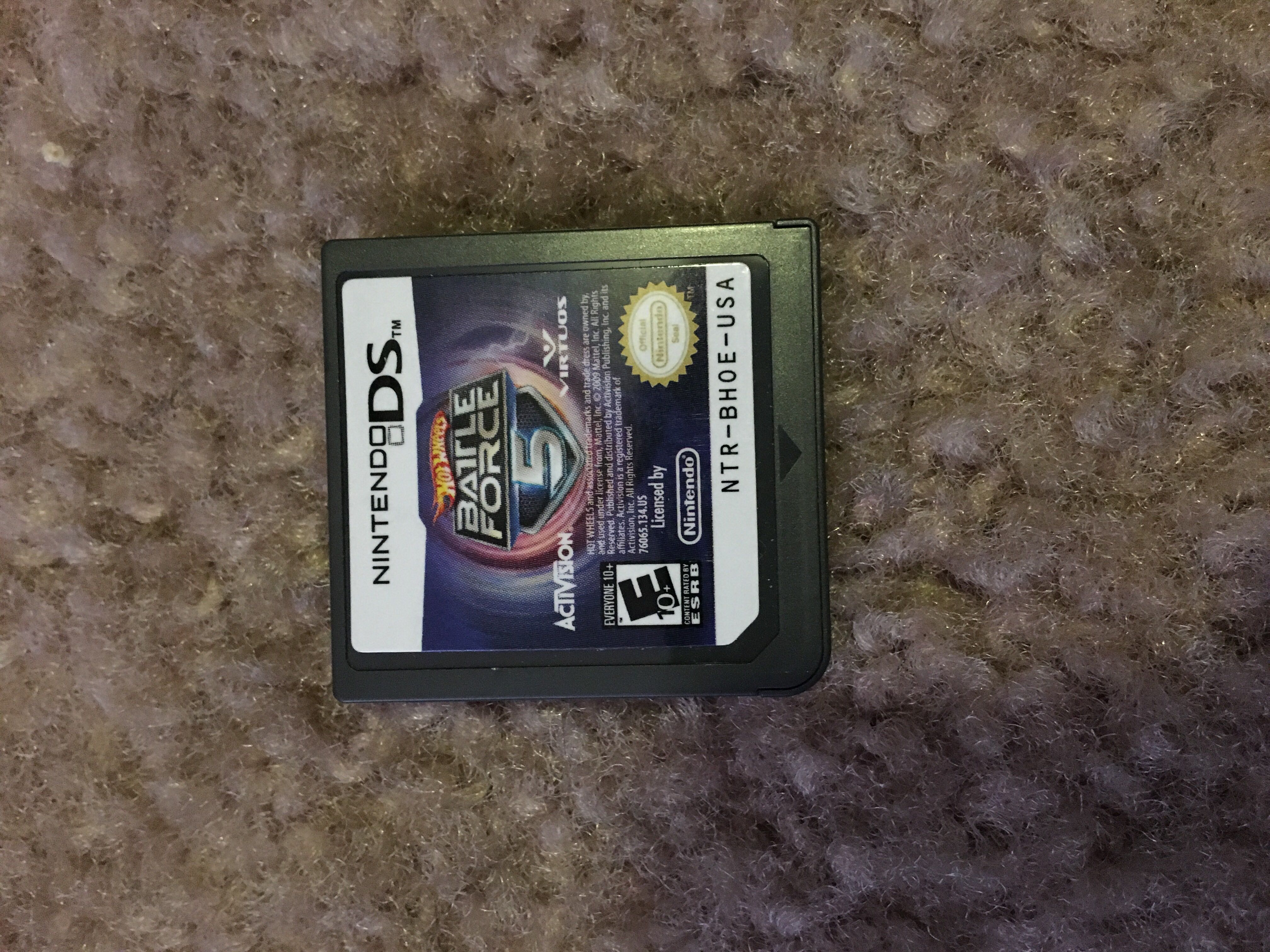 Hot Wheels: Battle Force 5 - Nintendo DS (Activision) video game collectible [Barcode 047875760653] - Main Image 3