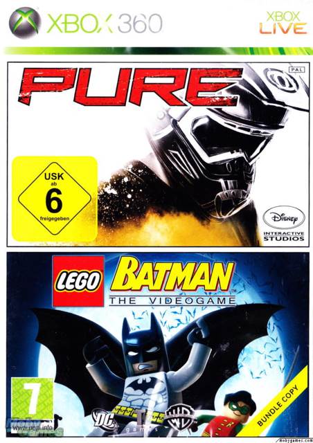Pure / Lego Batman - Microsoft Xbox 360 video game collectible - Main Image 1