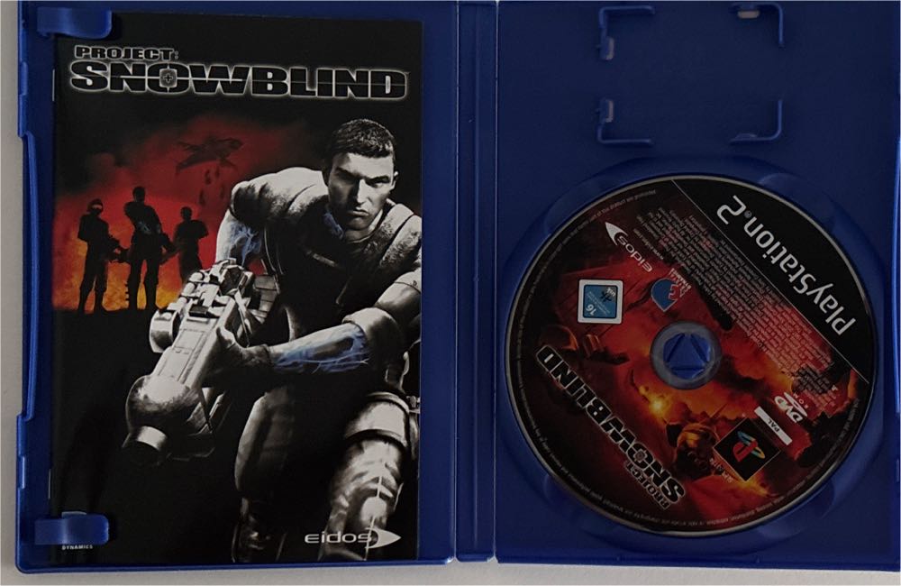 Project Snowblind - Sony PlayStation 2 (PS2) (Eidos) video game collectible [Barcode 5032921021838] - Main Image 3