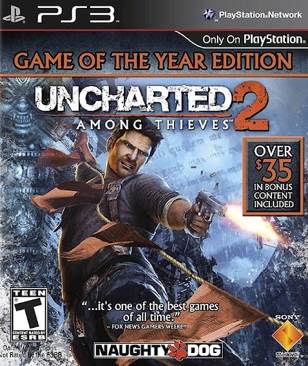 Uncharted 2: Among Theives - Sony PlayStation 3 (PS3) (Naughty Dog - 1) video game collectible - Main Image 1