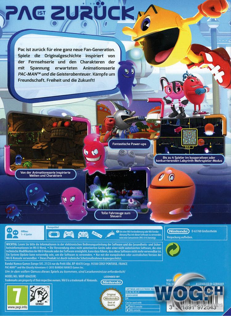 Pacman - Nintendo Wii U video game collectible - Main Image 2