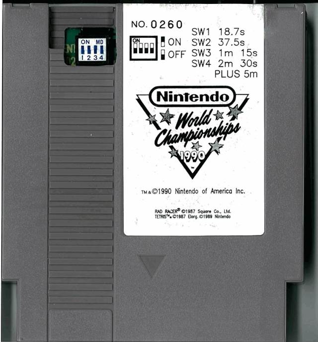 Nintendo World Championships 1990 video game collectible - Main Image 1