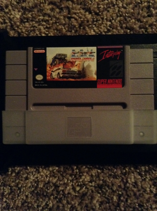 Radical Psycho Machine Racing - Nintendo Super Nintendo Entertainment System (SNES) video game collectible - Main Image 1
