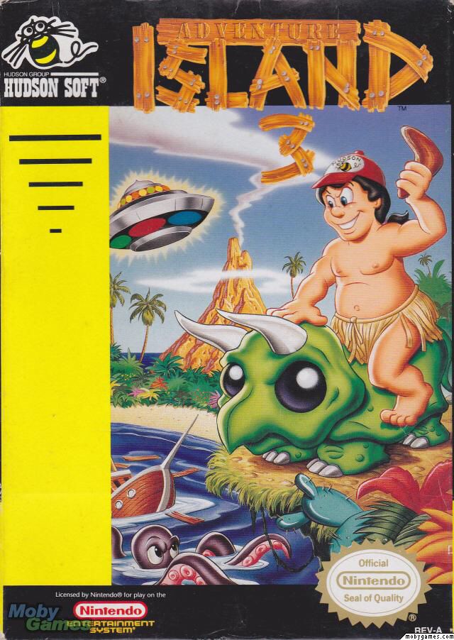 Adventure Island III - Nintendo Entertainment System (NES) (Hudson Soft) video game collectible - Main Image 1
