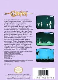 Conan: The Mysteries Of Time - Nintendo Entertainment System (NES) video game collectible - Main Image 2