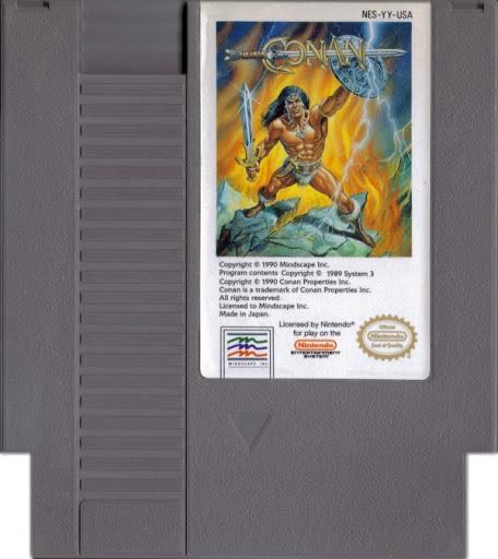 Conan: The Mysteries Of Time - Nintendo Entertainment System (NES) video game collectible - Main Image 3