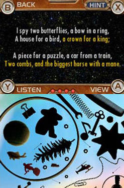 I Spy Universe - Nintendo DS (Scholastic - 1) video game collectible [Barcode 078073273614] - Main Image 3